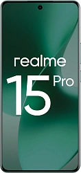 Смартфон Realme RMX5101 15 Pro 512Gb 12Gb зеленый моноблок 3G 4G 6.78" 1264x2780 Android 15 50Mpix 802.11 a/b/g/n/ac/6 NFC GPS GSM900/1800 GSM1900