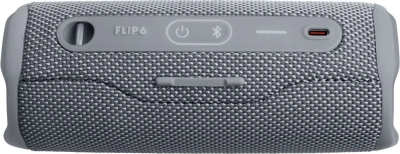Колонка порт. JBL Flip 6 серый 30W 1.0 BT 10м 4800mAh (JBLFLIP6GREY)