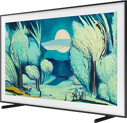 Телевизор QLED Samsung 85" QE85LS03FAUXRU The Frame черный 4K Ultra HD 120Hz DVB-T2 DVB-C DVB-S2 USB WiFi Smart TV