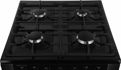 Плита Комбинированная Gefest ПГЭ 6502-02 0044 черный (без крышки) реш.чугун