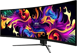 Монитор MSI 49" MPG 491CQPX QD-OLED черный QD OLED LED 32:9 HDMI матовая HAS Piv 250cd 178гр/178гр 5120x1440 240Hz DP DQ USB 10.6кг