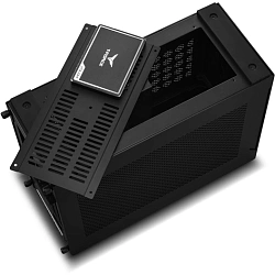 Корпус Lian-Li A4H2OX5 черный без БП miniITX audio