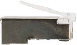 Коннектор WRline (WR-8P8C-5E-SH) FTP кат.5E RJ45 прозрачный (упак.:100шт)