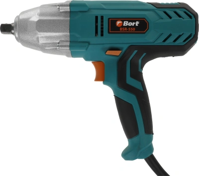 Гайковерт Bort BSR-550 550Вт патрон:квад.1/2" (кейс в комплекте) (93723880)