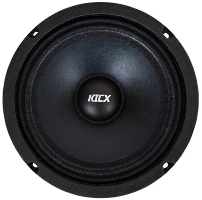 Колонки автомобильные Kicx LL6.5 VER.2 (без решетки) 300Вт 95дБ 4Ом 16.5см (6 1/2дюйм) (ком.:2кол.) широкополосные однополосные
