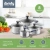 Набор посуды Domfy Home Cucina 8 предметов (DKM-CW108)