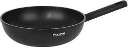 Сковорода ВОК (WOK) Rondell Trumpf RDA-1405 круглая 28см покрытие: Xylan Plus ручка несъемная (без крышки) черный