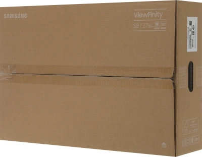 Монитор Samsung 27" ViewFinity S27B800PXIXCI черный IPS LED 16:9 HDMI полуматовая HAS Piv 350cd 178гр/178гр 3840x2160 60Hz DP 4K USB 6.7кг