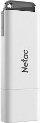 Флеш Диск Netac 32GB U185 NT03U185N-032G-32WH USB3.0 белый