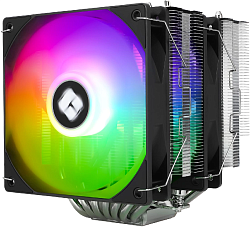 Устройство охлаждения(кулер) Thermalright Phantom Spirit 120 SE ARGB Soc-AM5/AM4/1200/1700/1851 черный 4-pin 25.6dB Al+Cu 765gr Ret (PS120-SE-ARGB)