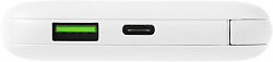 Мобильный аккумулятор Solove W7 10000mAh QC3.0 12W 3A USB-A/USB-C белый (W7 WHITE RUS)