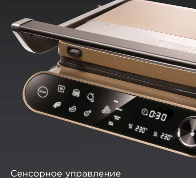 Электрогриль Редмонд SteakMaster GM303 2200Вт бронзовый