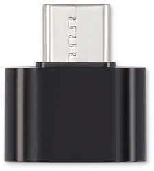 Адаптер Buro BU-USB2-AF-CM USB A(f) USB Type-C (m) черный