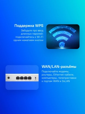 Роутер беспроводной Netis NC21 AC1200 10/100BASE-TX белый