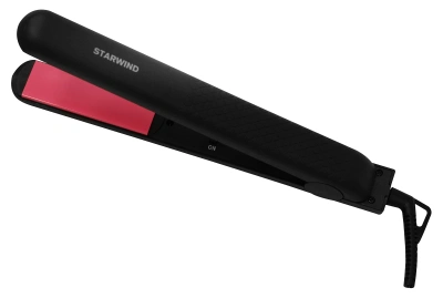 Выпрямитель Starwind SHE5500 25Вт черный/розовый макс.темп.:200С покрытие:керамическое