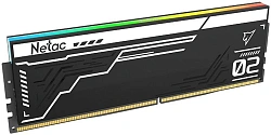 Память DDR5 2x16GB 6400MHz Netac NTS2D5P64DP-32K Shadow II RGB RTL Gaming PC5-51200 CL32 DIMM ECC 288-pin 1.35В kit с радиатором Ret