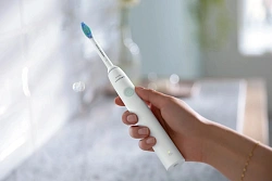 Зубная щетка электрическая Philips Sonicare 1100 HX3641/01 белый/зеленый