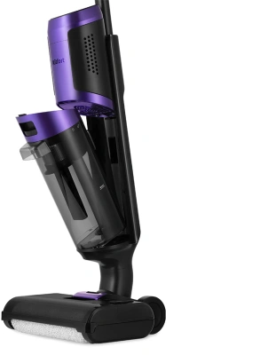 Пылесос моющий Kitfort КТ-5176 200Вт черный/фиолетовый