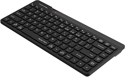 Клавиатура A4Tech Fstyler FBK22 AS черный USB беспроводная BT/Radio (FBK22 AS)
