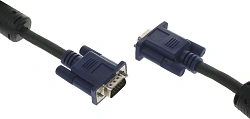 Кабель-удлинитель видео Premier 5-960EXT VGA (m)/VGA (f) 3м. феррит.кольца черный (5-960EXT 3.0)