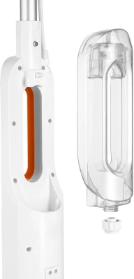 Швабра паровая Kitfort КТ-1048-2 1300Вт белый/оранжевый