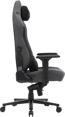 Кресло Cactus CS-CHR-MAG-GY серый/черный крестов. сталь пластик черный