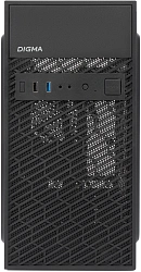 Корпус Digma DCC-MN303 черный без БП mATX 1x80mm 2x120mm 1xUSB2.0 1xUSB3.0 audio