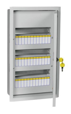 Щит распределительный IEK MKM14-V-36-30-T TITAN 3 ЩРв-36з-3 36 УХЛ3 встраиваемый 310мм 120мм 540мм 36мод. металл IP31 серый (упак.:1шт)