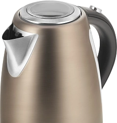Чайник электрический Vitek VT-7025 1.7л. 2100Вт бронзовый корпус: металл/пластик