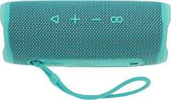 Колонка порт. JBL Flip 6 бирюзовый 30W 1.0 BT 10м 4800mAh (JBLFLIP6TEAL)