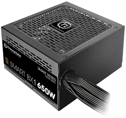 Блок питания Thermaltake ATX 650W Smart BX1 SE 80+ bronze (20+4pin) APFC 120mm fan color LED 6xSATA RTL