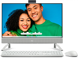 Моноблок Dell Inspiron 7730 27" Full HD Core 7 150U (1.8) 32Gb SSD1Tb MX570A 2Gb CR Windows 11 Pro GbitEth WiFi BT 130W клавиатура мышь Cam серебристый 1920x1080
