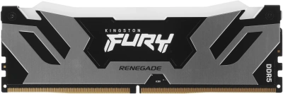 Память DDR5 48GB 6000MHz Kingston KF560C32RSA-48 Fury Renegade Silver RGB RTL Gaming PC5-48000 CL32 DIMM 288-pin 1.35В single rank с радиатором Ret