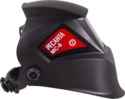 Маска сварщика Ресанта МС-6 филь.:хамел. см.экр.90x35мм черный (65/60)