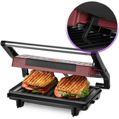 Сэндвичница Kitfort КТ-3639 750Вт красный/черный