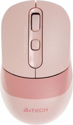 Мышь A4Tech Fstyler FB10C розовый оптическая 2000dpi беспров. BT/Radio USB 4but (FB10C BABY PINK)