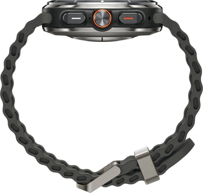 Смарт-часы Samsung Galaxy Watch Ultra LTE 47мм 1.5" AMOLED корп.серый рем.черный (SM-L705FZTACAU)