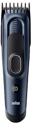 Машинка для стрижки Braun HC5550 черный (насадок в компл:2шт)