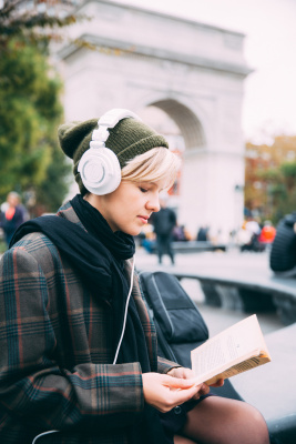 Наушники мониторные Audio-Technica ATH-M50X 1.2м белый проводные оголовье (15117335)
