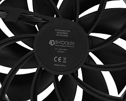 Вентилятор для корпуса ID-Cooling TF-12025-Pro 120х120x25 черный 4-pin 35.2дБ (TF-12025-PRO BLACK) Ret