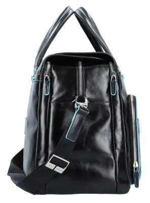 Сумка дорожная Piquadro Blue Square BV4342B2/N черный натур.кожа