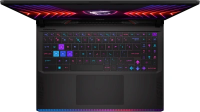 Ноутбук MSI Raider GE68 HX 14VIG-473RU Core i9 14900HX 32Gb SSD2Tb NVIDIA GeForce RTX4090 16Gb 16" IPS UHD+ (3840x2400) Windows 11 Home black WiFi BT Cam (9S7-15M131-473)