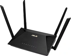 Роутер беспроводной Asus RT-AX1800U AX1800 10/100/1000BASE-TX/4G ready черный