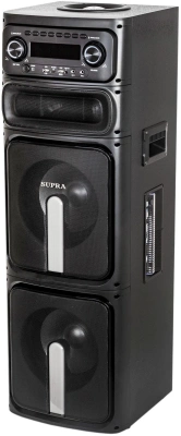Минисистема Supra SMB-2050 черный 180Вт FM USB BT SD