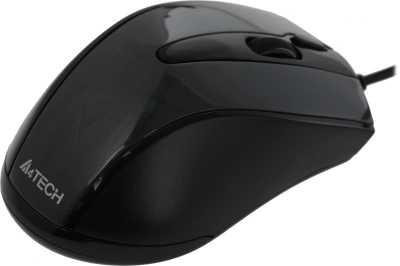 Мышь A4Tech V-Track Padless N-500FS черный оптическая 1200dpi silent USB 3but