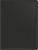 Папка метал.зажим Buro -ECB04CBLACK A4 пластик 0.5мм черный