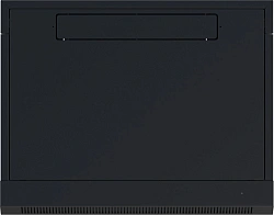 Шкаф коммутационный NTSS (NTSS-W9U6045GS-2BL) настенный 9U 570x450мм пер.дв.стекл 60кг черный 20.1кг 220град. IP20