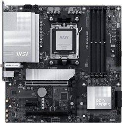 Материнская плата MSI PRO B850M-A WIFI SocketAM5 AMD B850 4xDDR5 mATX AC`97 8ch(7.1) 5Gigabit RAID+HDMI+DP