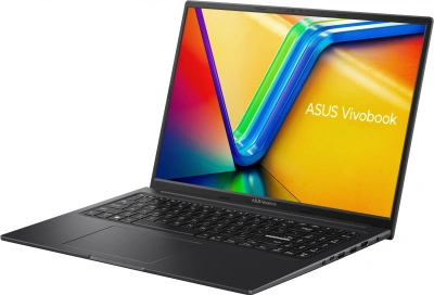 Ноутбук Asus VivoBook 16X K3604VA-MB268 Core i3 1315U 16Gb SSD512Gb Intel UHD Graphics 16" IPS WUXGA (1920x1200) без ОС black WiFi BT Cam (90NB1071-M00AW0)