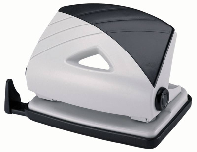 Дырокол Kw-Trio BIAS Smart 091Q0 макс.:16лист. металл/пластик черный/серый отв.:2 с линейкой